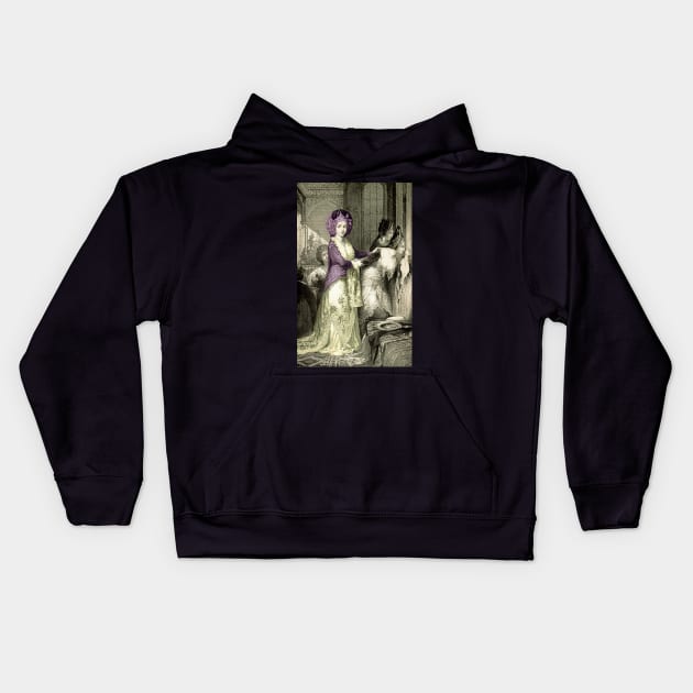 Turkish Harem 2 Kids Hoodie by thematics